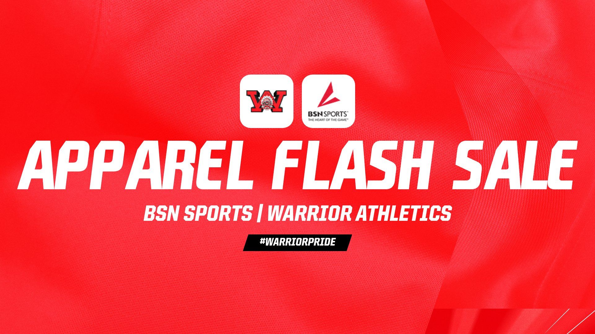 APPAREL FLASH SALE BSN SPORTS WARRIOR ATHLETICS Landscape